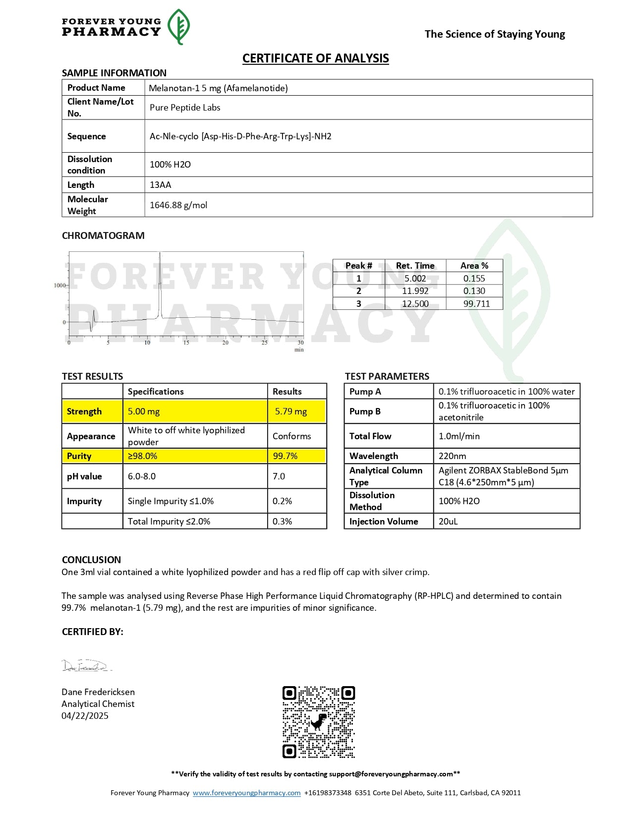 Melanotan 1