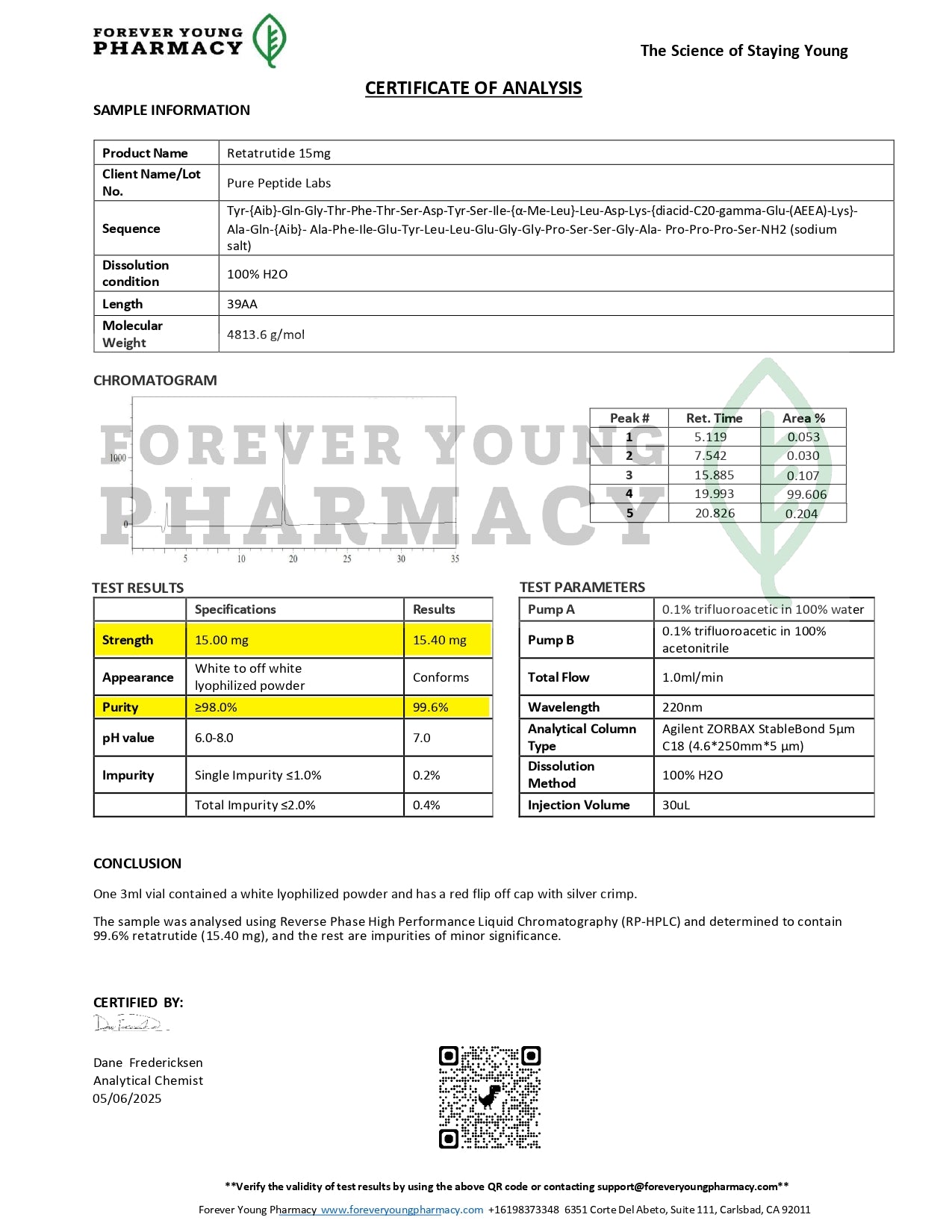GLP - 3RT - Pure Peptide Labs