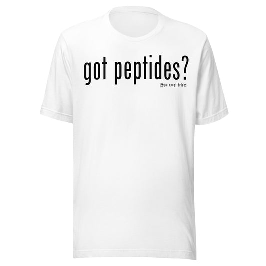 got peptides? – Research Tee (Unisex) - Pure Peptide Labs