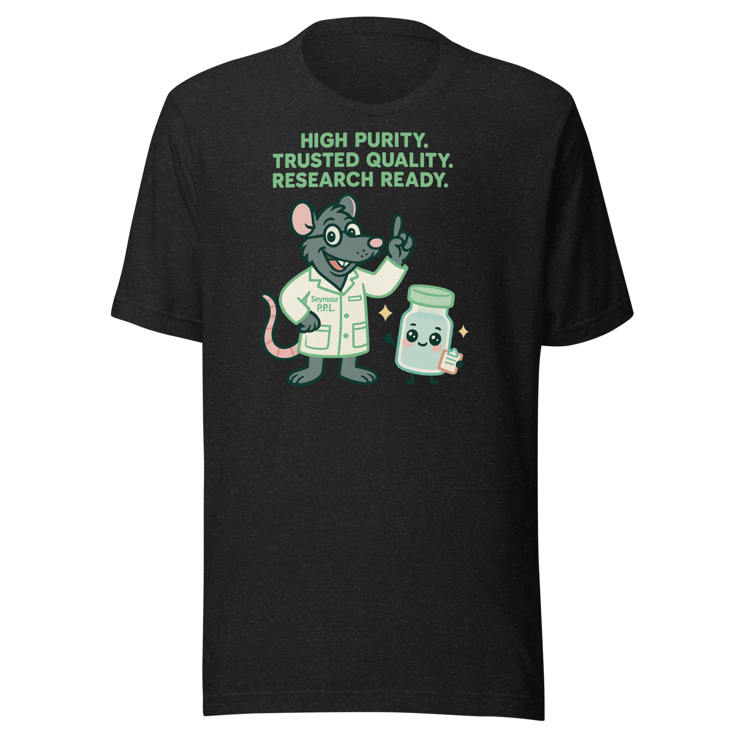 Seymour Signature Tee – Support Science, Spark Hope (Unisex) - Pure Peptide Labs