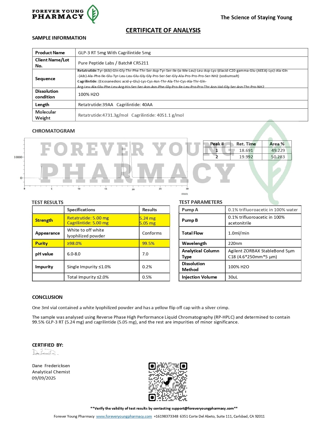 Cagri/Reta Blend - Pure Peptide Labs