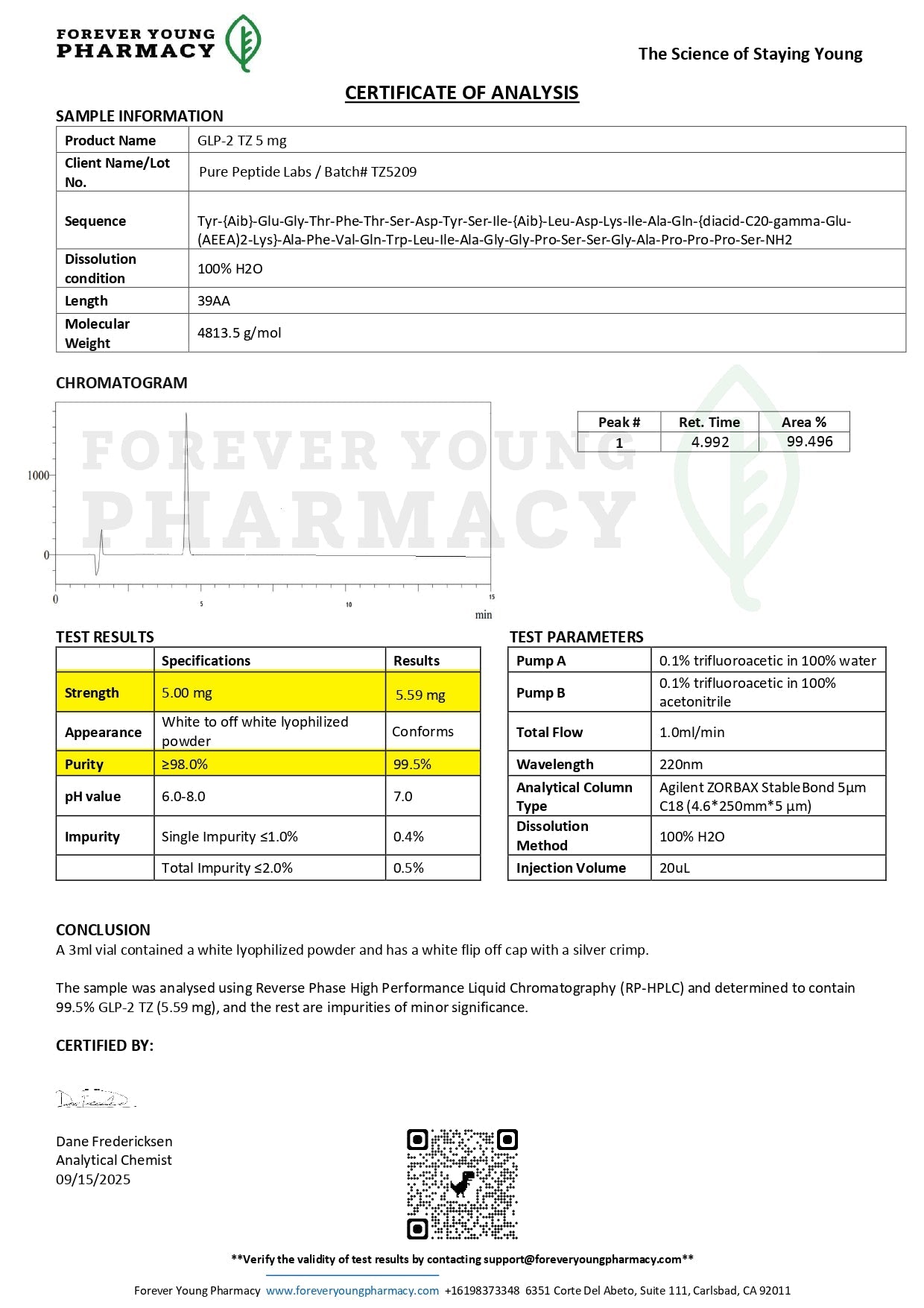GLP - 2TZ - Pure Peptide Labs