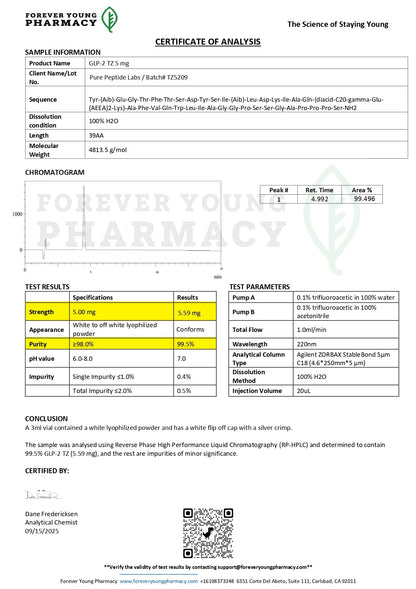 GLP - 2TZ - Pure Peptide Labs
