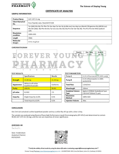 GLP - 3RT - Pure Peptide Labs