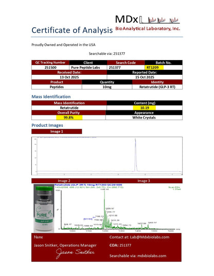 GLP - 3RT - Pure Peptide Labs