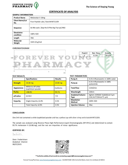Melanotan 2 - Pure Peptide Labs
