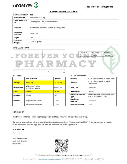 Melanotan 2 - Pure Peptide Labs