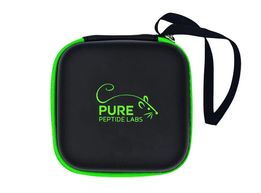 Pure Peptide Labs Peptide Vial Storage Box – 9 Slot Organizer - Pure Peptide Labs