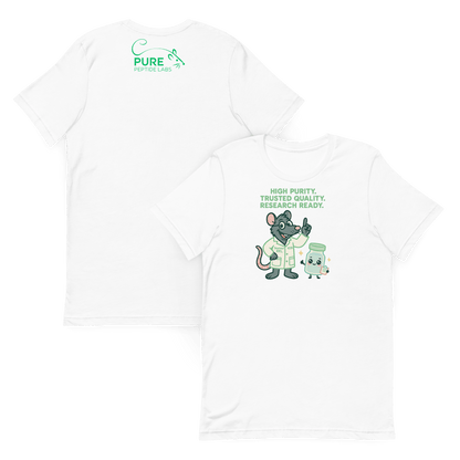Seymour Signature Tee – Support Science, Spark Hope (Unisex) - Pure Peptide Labs