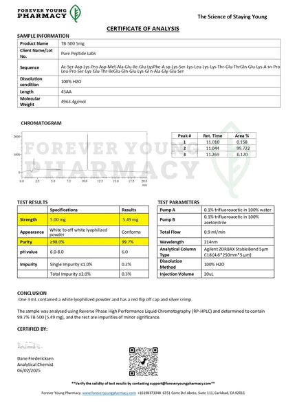 TB - 500 - Pure Peptide Labs