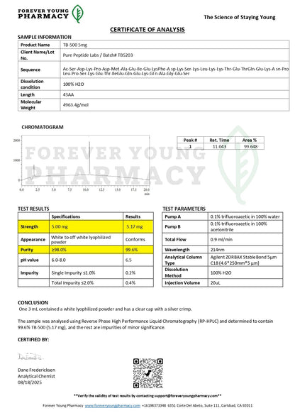 TB - 500 - Pure Peptide Labs