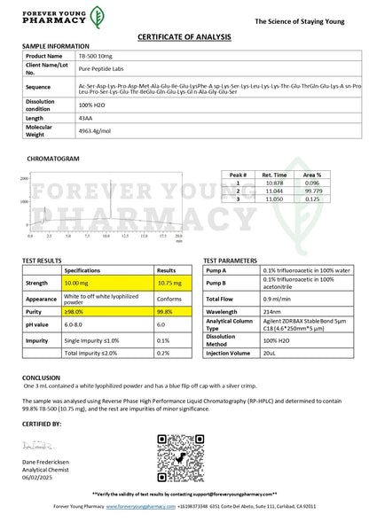 TB - 500 - Pure Peptide Labs